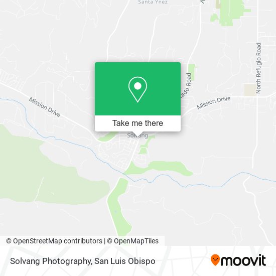 Solvang Photography map