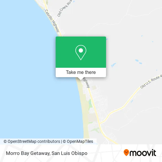 Mapa de Morro Bay Getaway