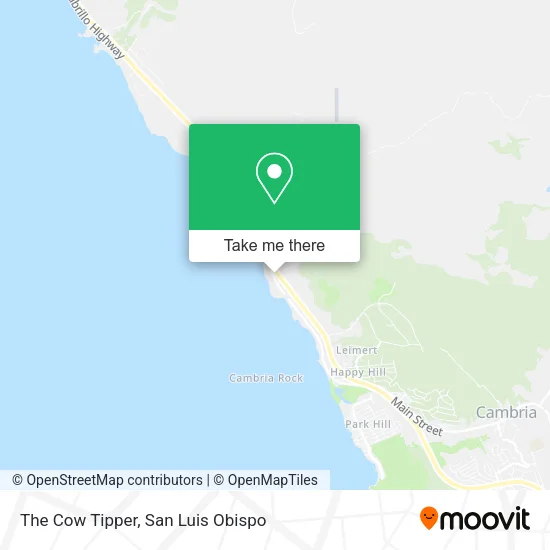 The Cow Tipper map