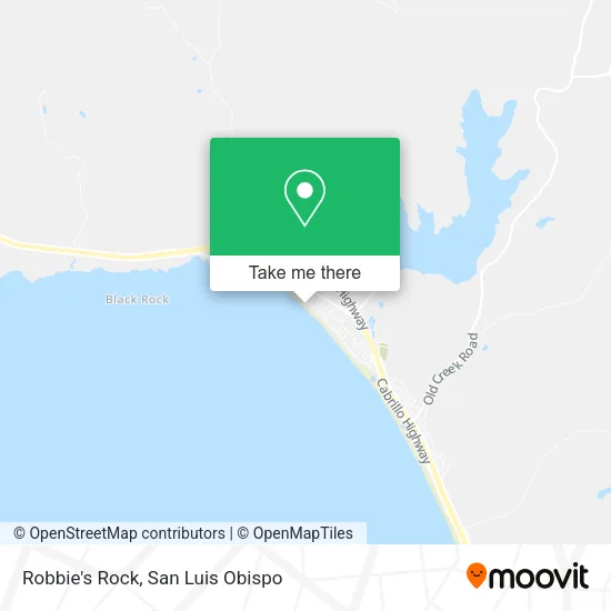 Robbie's Rock map