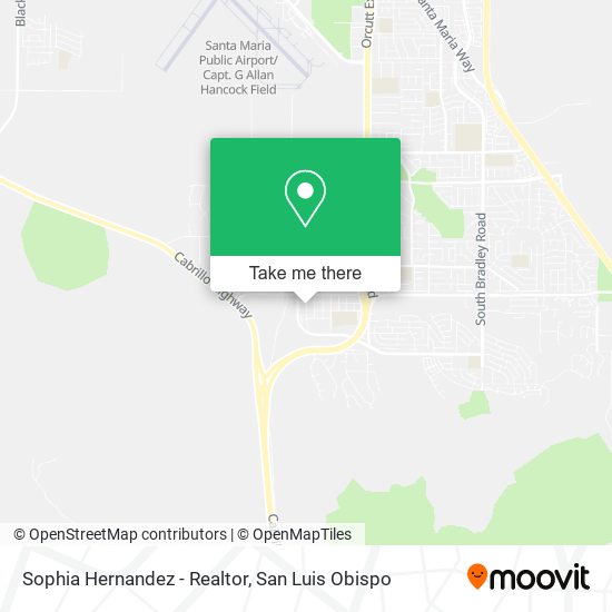 Mapa de Sophia Hernandez - Realtor
