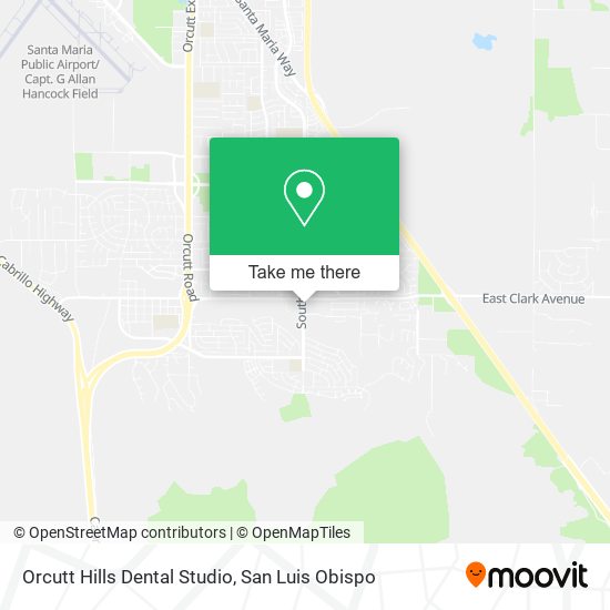Orcutt Hills Dental Studio map