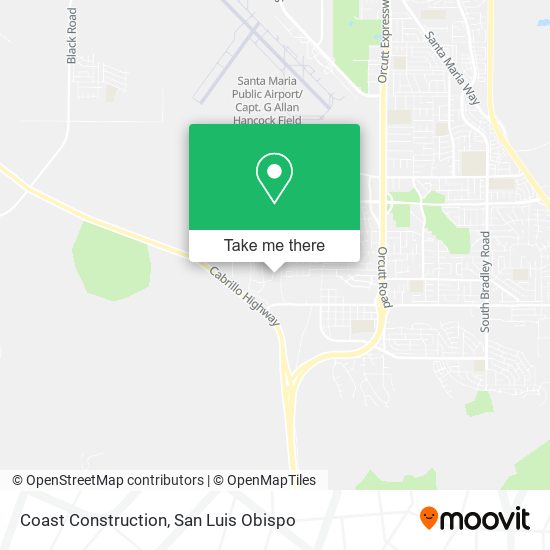 Coast Construction map