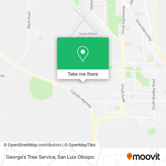 George's Tree Service map