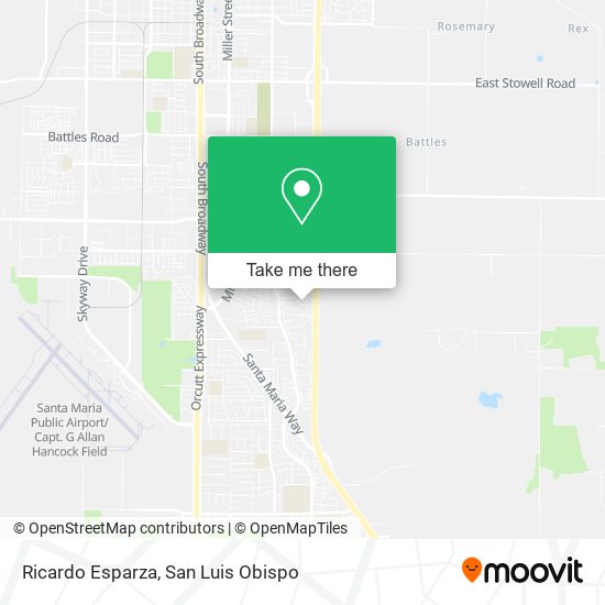 Ricardo Esparza map