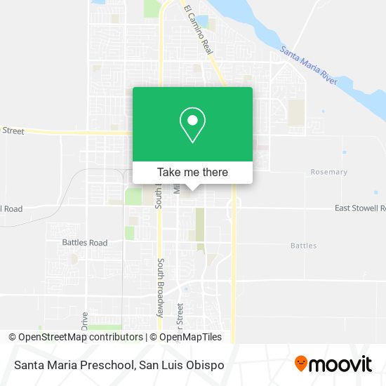 Santa Maria Preschool map