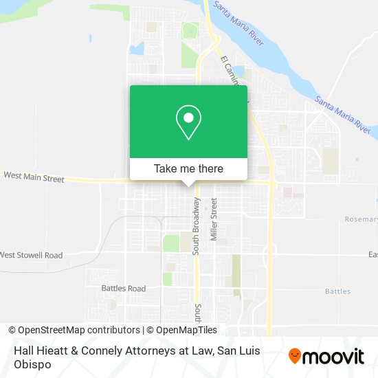 Hall Hieatt & Connely Attorneys at Law map