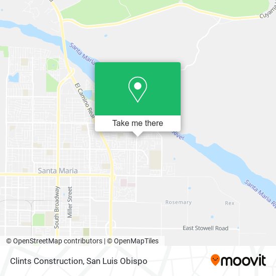 Mapa de Clints Construction