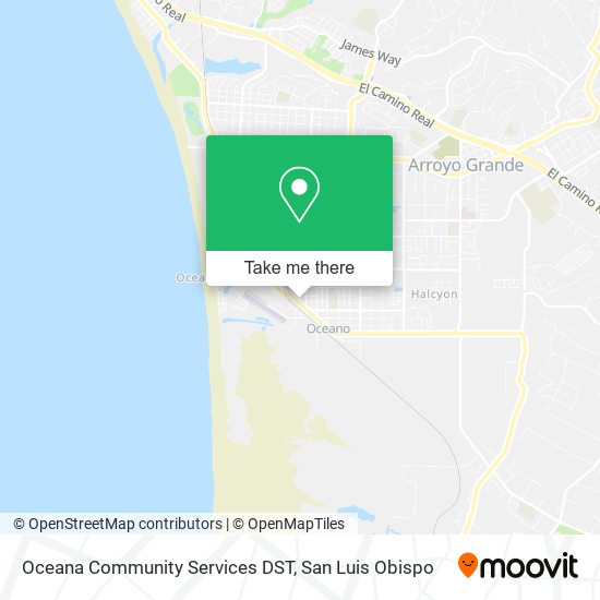 Oceana Community Services DST map