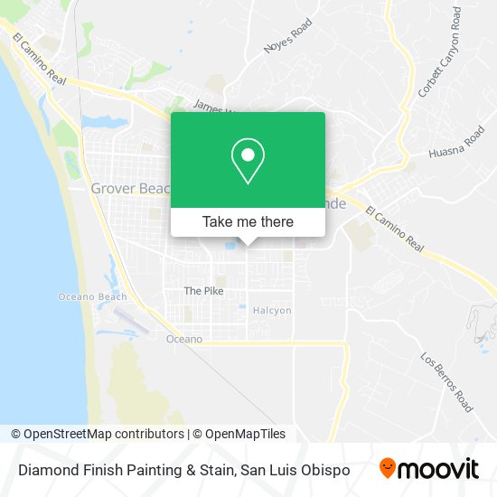 Mapa de Diamond Finish Painting & Stain