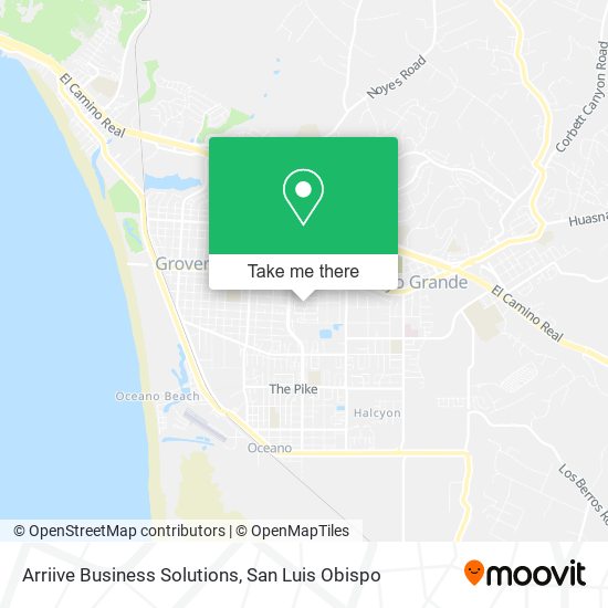 Mapa de Arriive Business Solutions