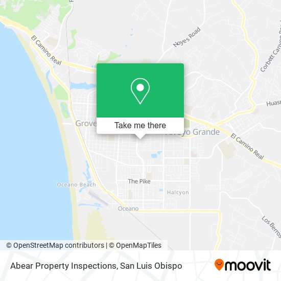 Abear Property Inspections map