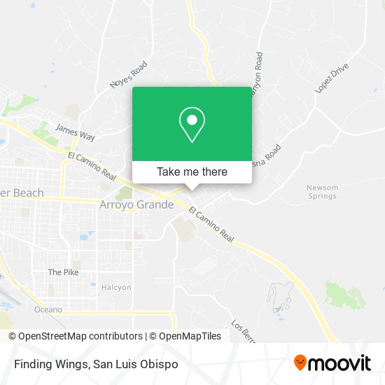 Mapa de Finding Wings