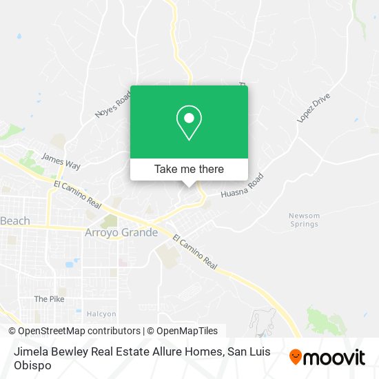Mapa de Jimela Bewley Real Estate Allure Homes