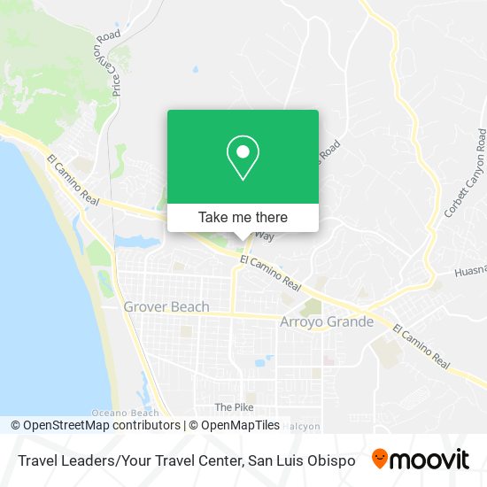 Travel Leaders / Your Travel Center map