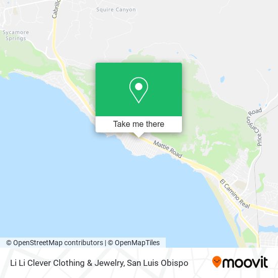 Mapa de Li Li Clever Clothing & Jewelry