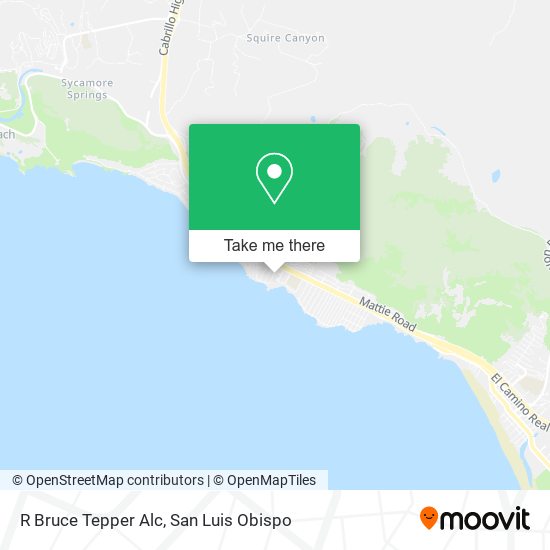 R Bruce Tepper Alc map