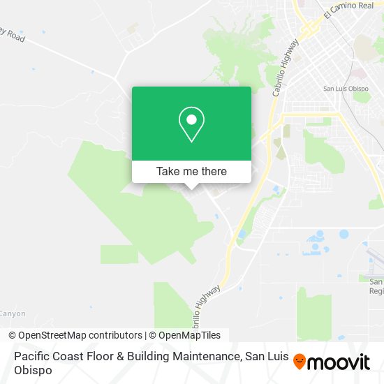 Mapa de Pacific Coast Floor & Building Maintenance