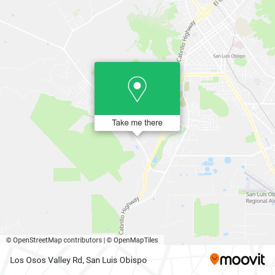 Mapa de Los Osos Valley Rd