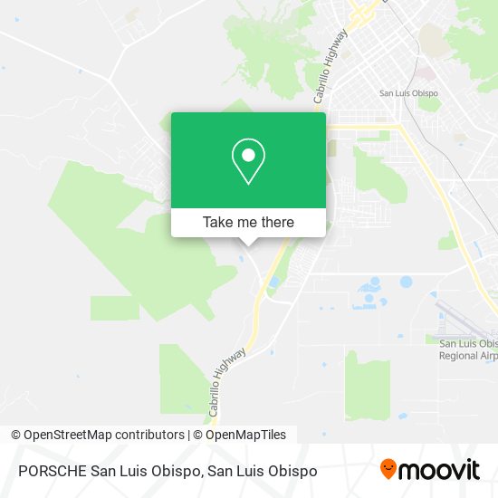 PORSCHE San Luis Obispo map