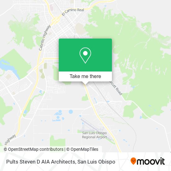 Pults Steven D AIA Architects map
