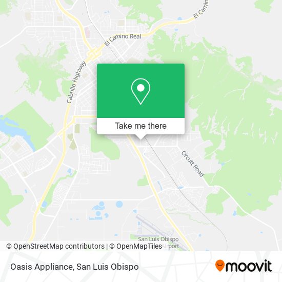 Oasis Appliance map