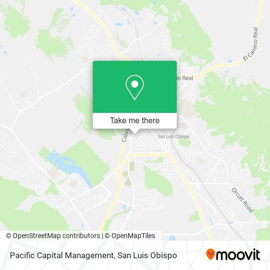 Pacific Capital Management map