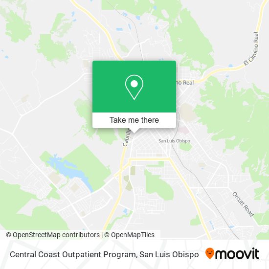 Mapa de Central Coast Outpatient Program