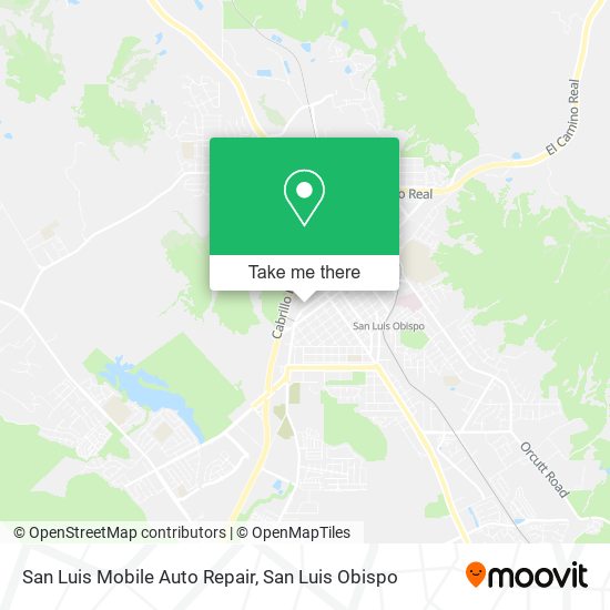 San Luis Mobile Auto Repair map