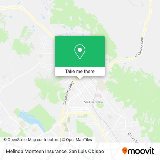 Melinda Monteen Insurance map