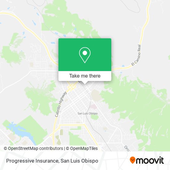 Progressive Insurance map