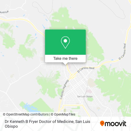 Mapa de Dr Kenneth B Fryer Doctor of Medicine