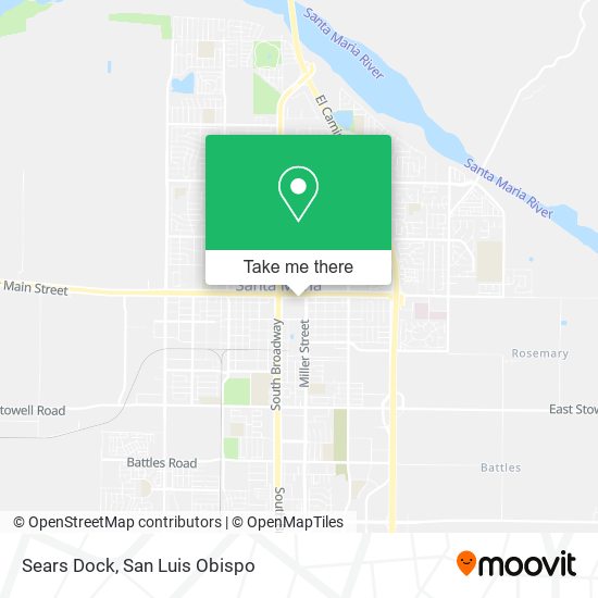 Mapa de Sears Dock