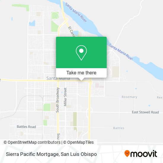 Sierra Pacific Mortgage map