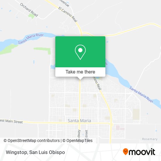 Mapa de Wingstop