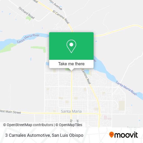 Mapa de 3 Carnales Automotive