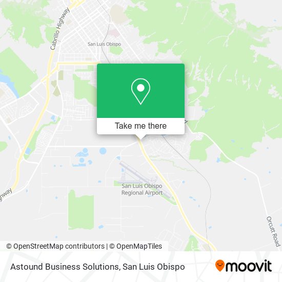 Astound Business Solutions map