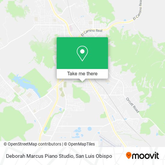 Deborah Marcus Piano Studio map