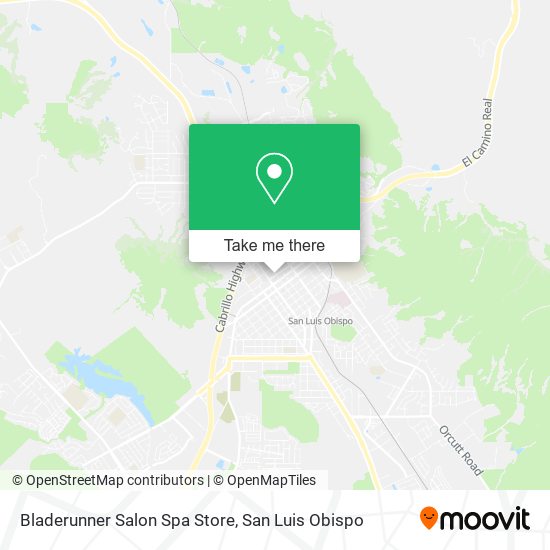 Bladerunner Salon Spa Store map