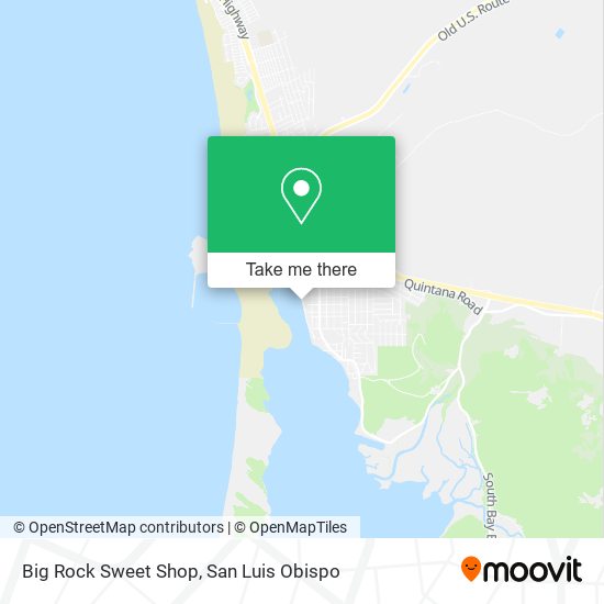 Big Rock Sweet Shop map