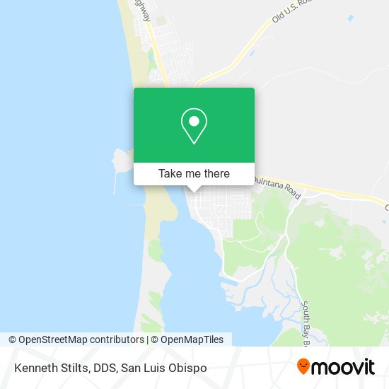 Kenneth Stilts, DDS map