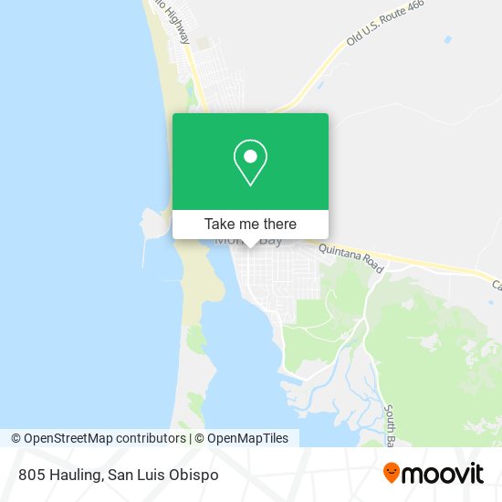 805 Hauling map