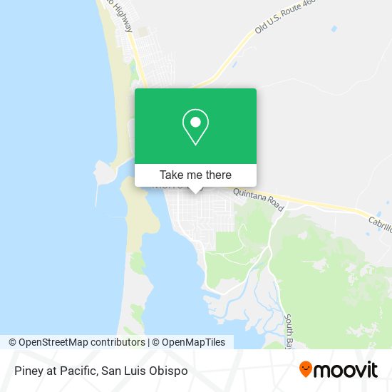 Mapa de Piney at Pacific
