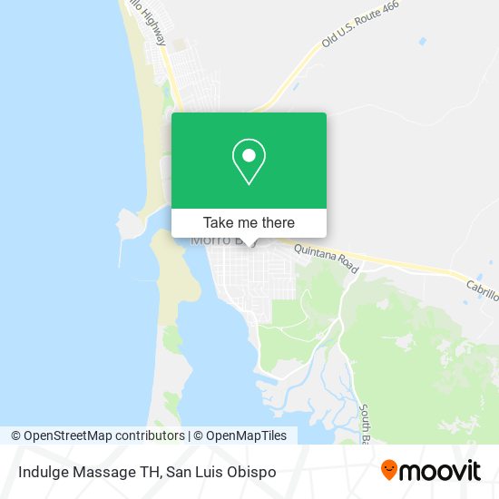 Indulge Massage TH map