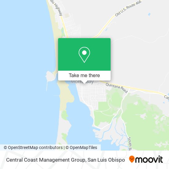 Central Coast Management Group map