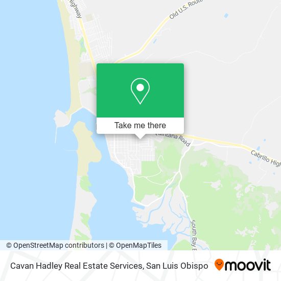 Cavan Hadley Real Estate Services map