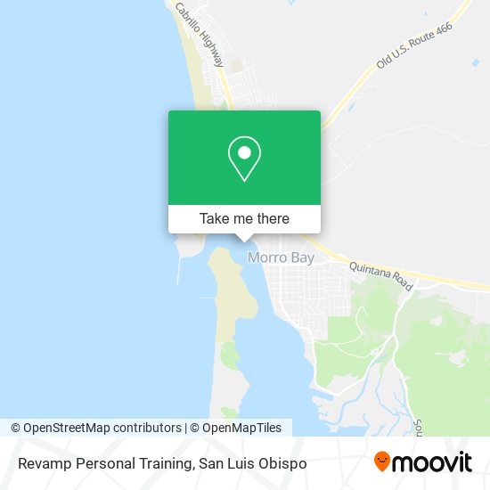 Mapa de Revamp Personal Training