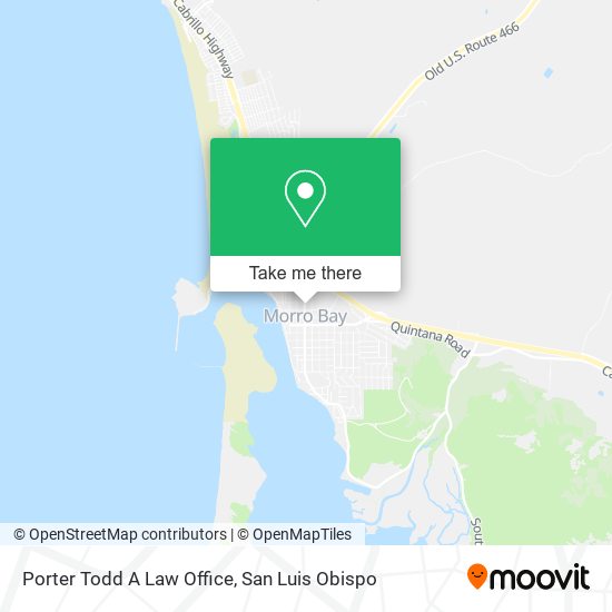 Porter Todd A Law Office map