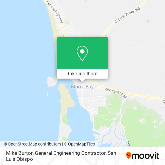 Mike Burton General Engineering Contractor map