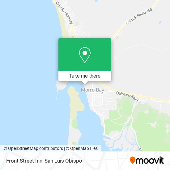Front Street Inn map
